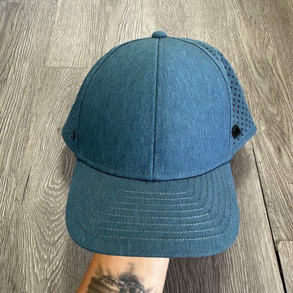 Melin Other - Melin Hat A Game Hydro Cap Mens Blue A-Game Hydro Performance Snapback Golf